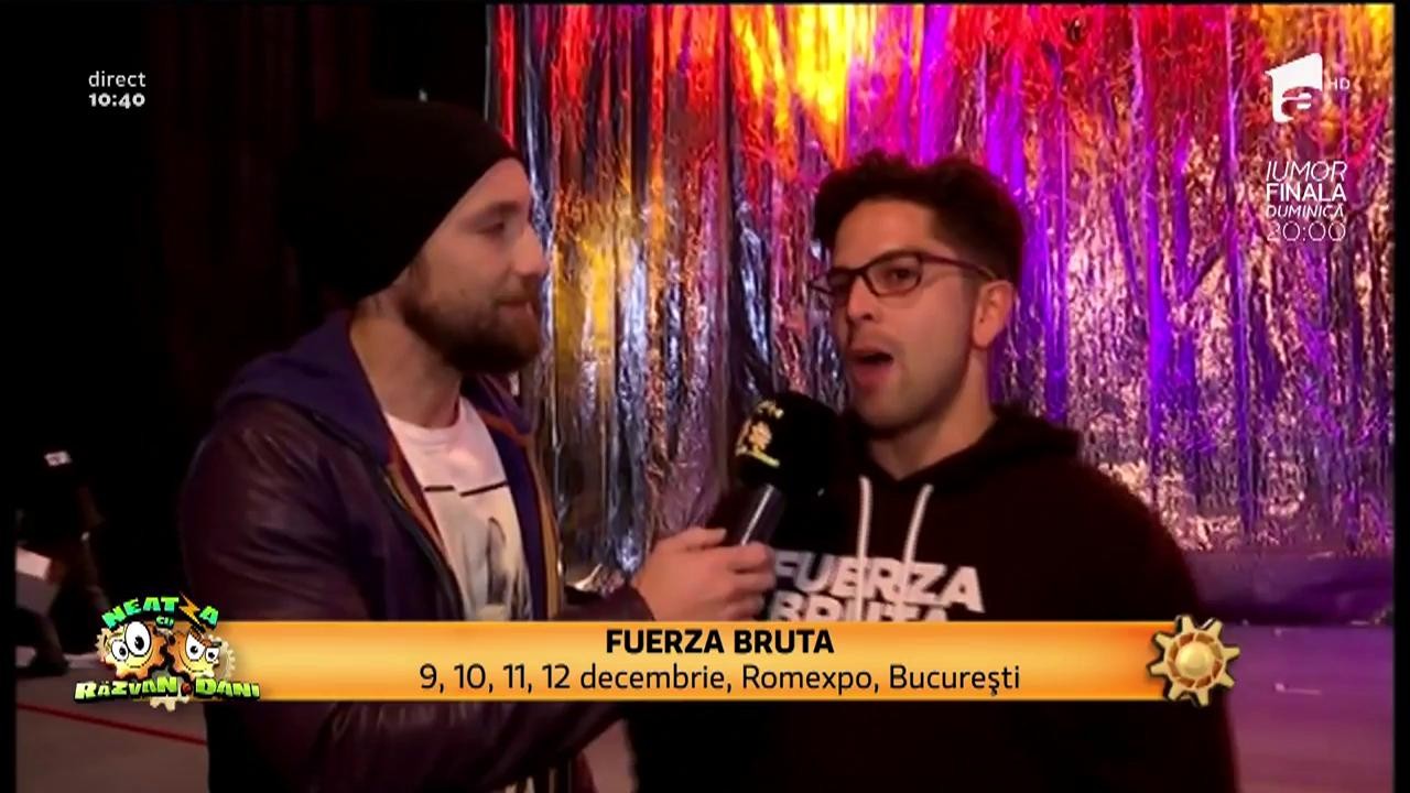 Celebrul show de pe Broadway, Fuerza Bruta, și &icirc;n Rom&acirc;nia!