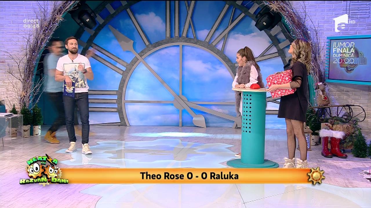 Provocarea &rdquo;5 secunde&rdquo;: Theo Rose vs. Raluka