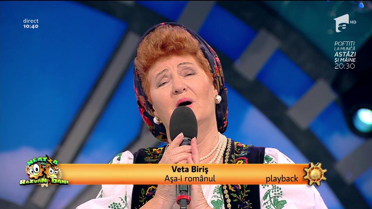Veta Biriş - "Aşa-i rom&acirc;nul"