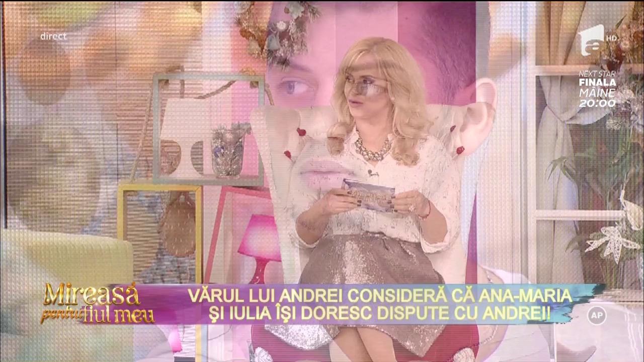 Dragoş consideră că Ana Maria şi Iulia îşi doresc dispute cu vărul lui, Andrei!