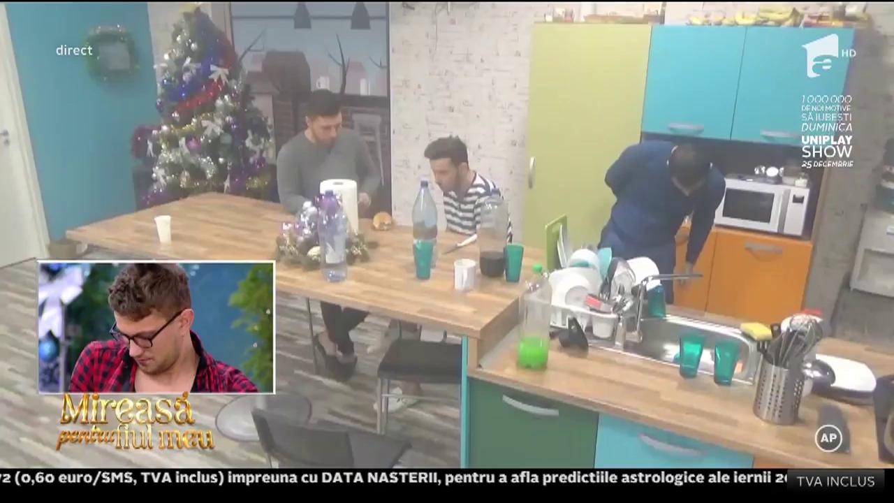 Scandal monstru în casa băieţilor "Mireasă pentru fiul meu"!