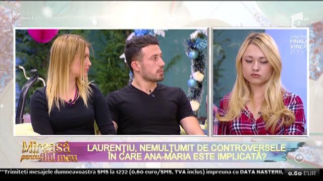 Laurentiu, nemulțumit de controversele în care iubita lui este implicată