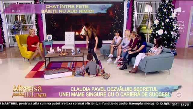 Claudia Pavel a dezvăluit secretul unei mame singure cu o carieră de succes!