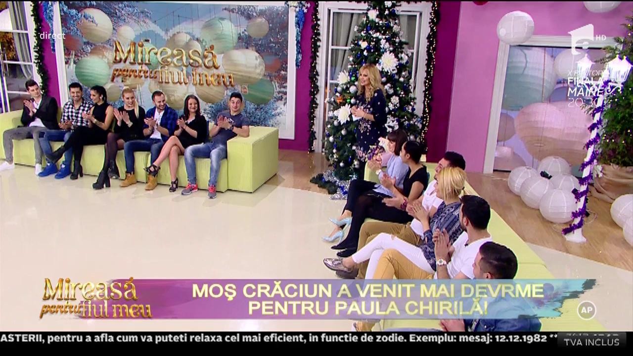 Moș Crăciun a venit mai devreme pentru Paula Chirilă!