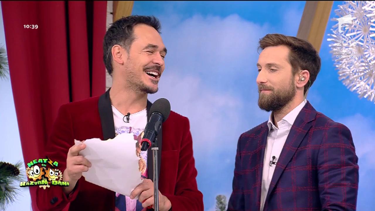 Urare de la Moș Crăciun pentru Maria C&acirc;rneci și Mirela Petrean