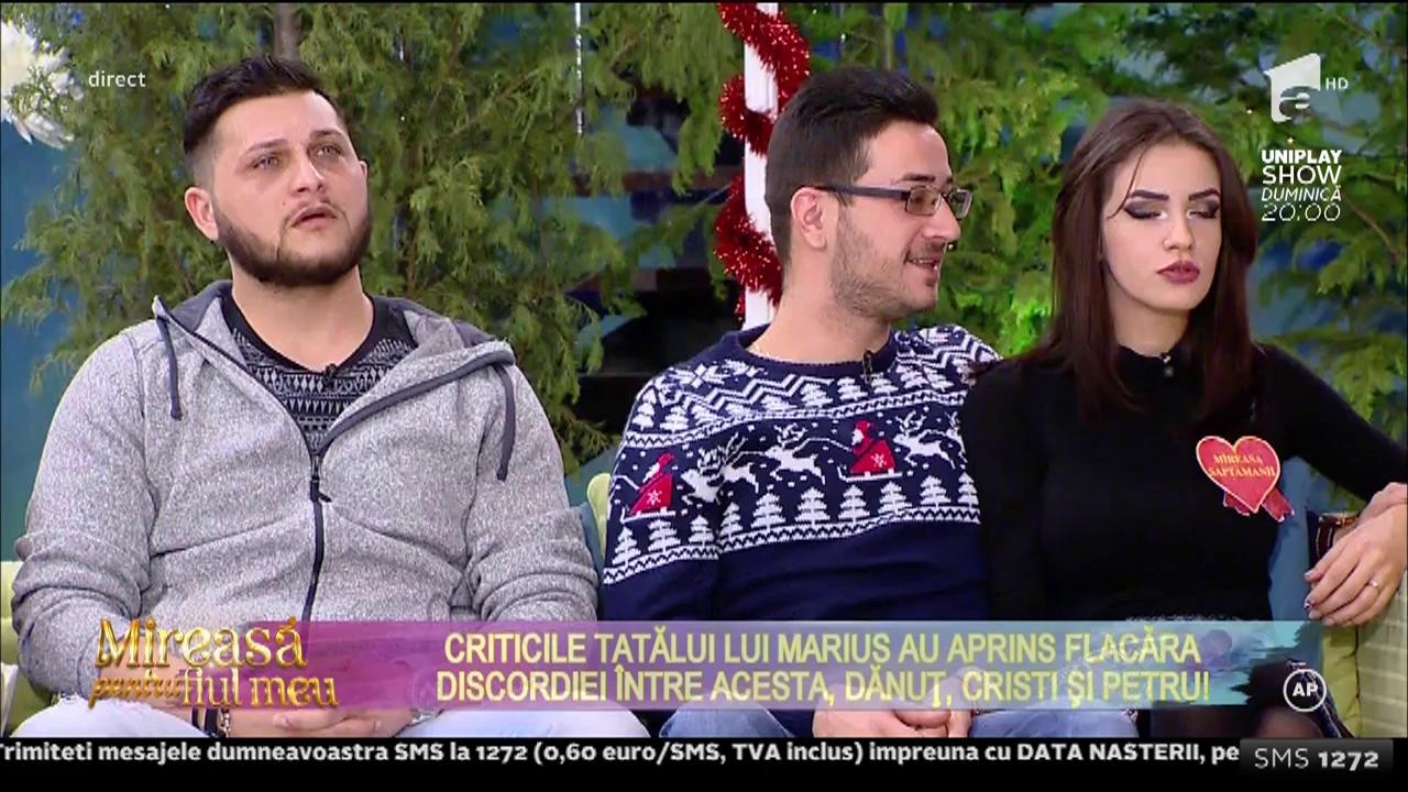 Marius: ”Georgiana și Cristi au format un cuplu de complezență!”