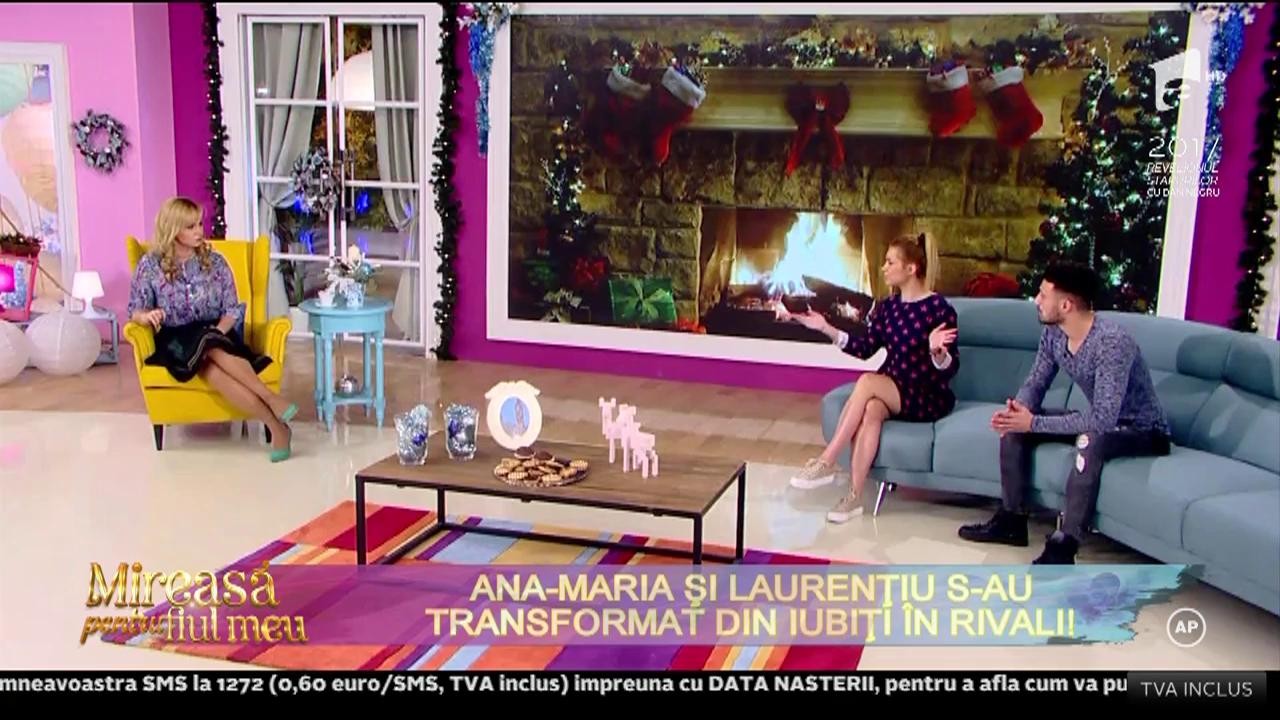 Ana-Maria şi Laurenţiu s-au transformat din iubiţi în rivali!