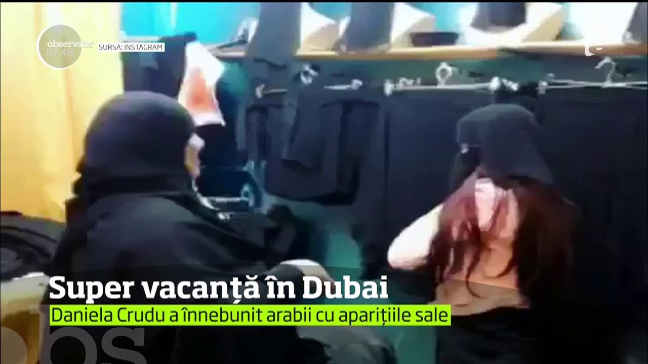 Daniela Crudu, super vacanță în Dubai. Imagini incendiare cu păcătoasa asistentă