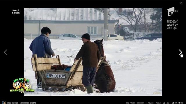 Marele viscol din Rom&acirc;nia, din anul 2012