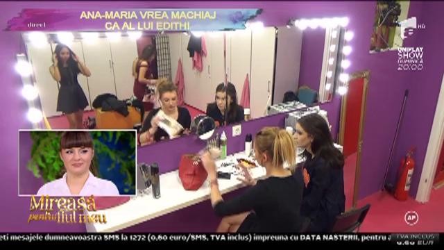 Edith, către Ana-Maria: &rdquo;Vrei să te măriti, dar nici patul nu faci. Bine măcar că miroși a parfum&rdquo;