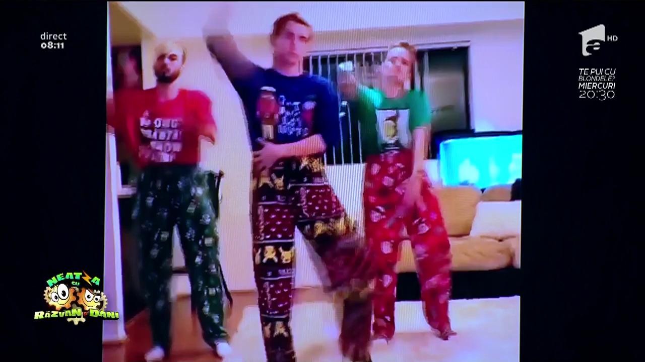 Smiley News: Party! Dansul vedetă de la o petrecere &icirc;n pijamale