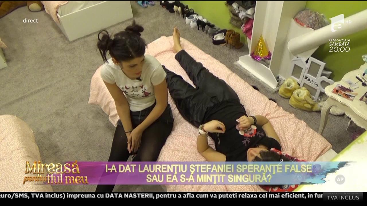 Laurenţiu i-a dat speranţe false Ştefaniei sau s-a minţit singură?