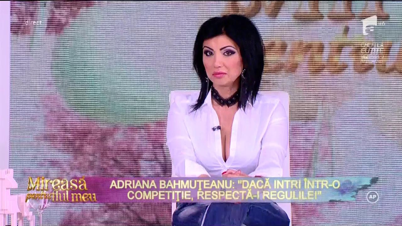 Adriana Bahmuțeanu, sfaturi pentru concurenți: &rdquo;Dacă intri &icirc;ntr-o competiție, respectă-i regulile&rdquo;