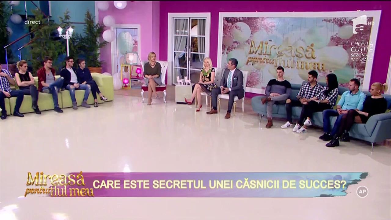 Maria Constantin şi Marcel Toader au împărtăşit din experienţa unei căsnicii de succes!