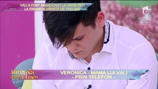 Vali a fost dat la orfelinat de la frageda vârstă de trei anișori!