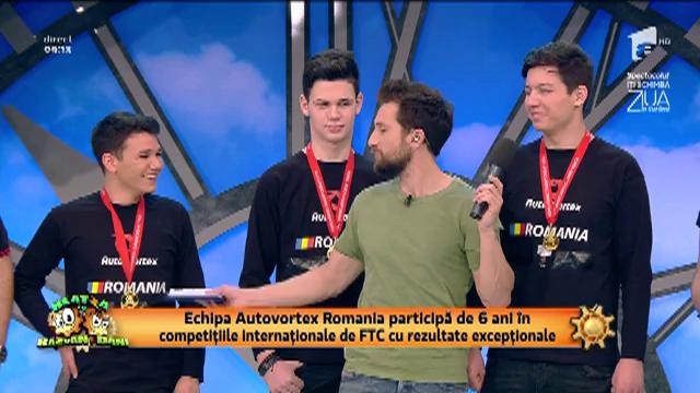 Autovortex, copiii care construiesc roboți pentru Rom&acirc;nia!
