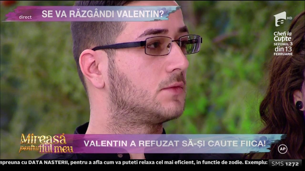 Valentin a refuzat să-și caute fiica: ”Și de ce să o caut eu?!”