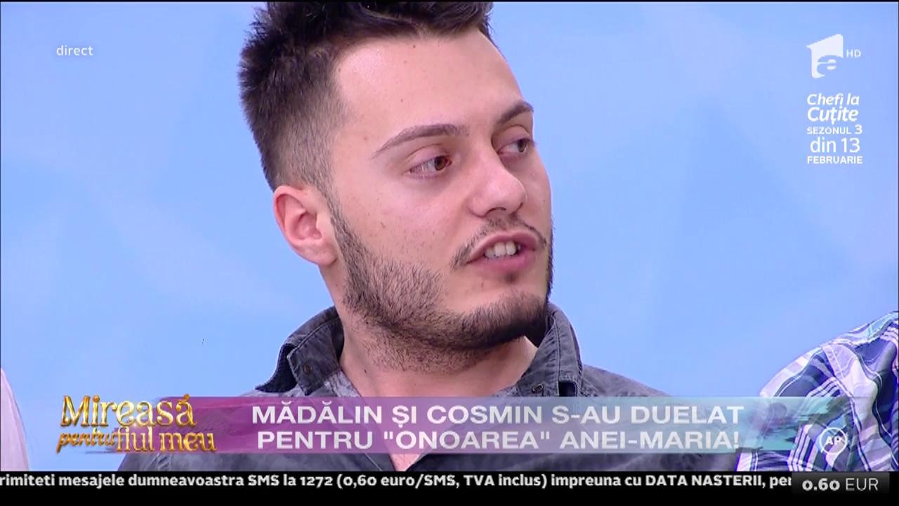 Mădălin și Cosmin s-au duelat pentru Ana-Maria, dar au ajuns la jigniri: ”De-o babardeală tot iese!”
