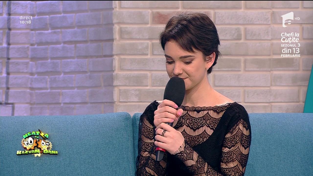 Olga Verbiţchi, 15 ani, voce până la cer și înapoi. Câștigătoarea X Factor a vorbit despre relația cu Carla's Dreams