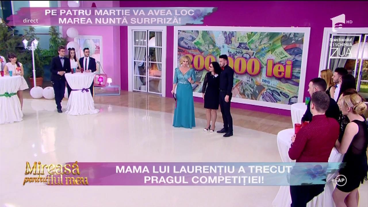 Mama lui Laurențiu a trecut pragul competiției!