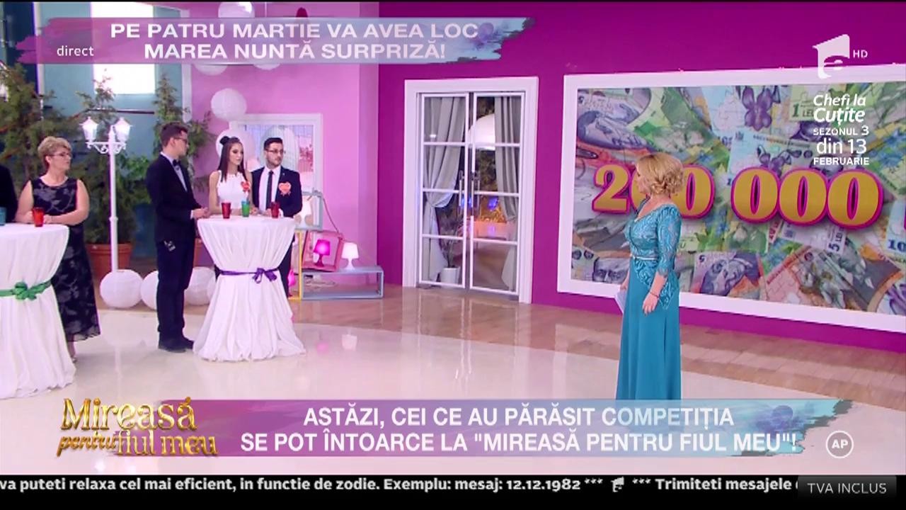 Foștii concurenți din competiție se pot reîntoarce! Andrada: ”Sunt sigură că mă vor elimina!”