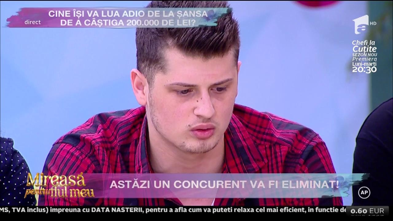 Andrei se revoltă! Concurentul îşi doreşte cu ardoare să plece din competiţie