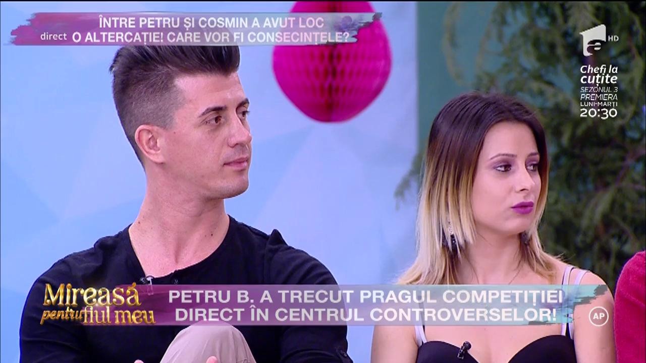 Petru B: ”Lorena nu vrea să se căsătorească”