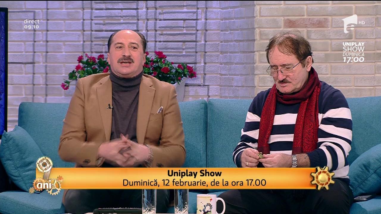 Se anunță show de zile mari! Romică Ţociu şi Cornel Palade vor prezenta Uniplay Show: ”Pe 12 februarie începem de la 17:00”: "Ne-a cam luat ameţeala când am văzut premiile"