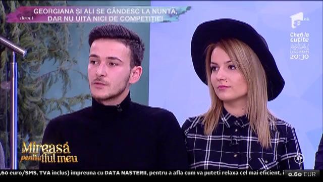 Georgiana și Ali se gândesc la nuntă, dar nu uită nici de competiție!