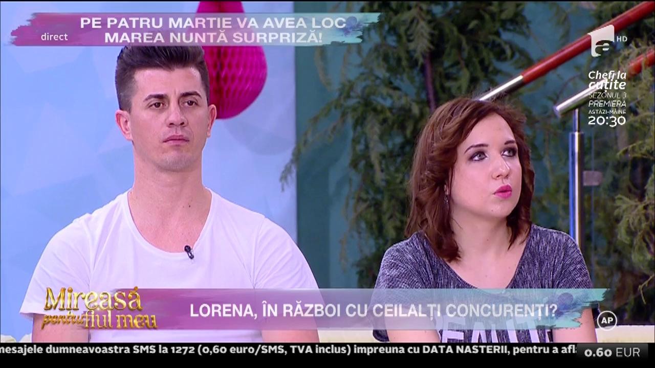 Ceartă monstruoasă la „Mireasă pentru fiul meu”. Lorena către Ali: "Eşti un boschetar"