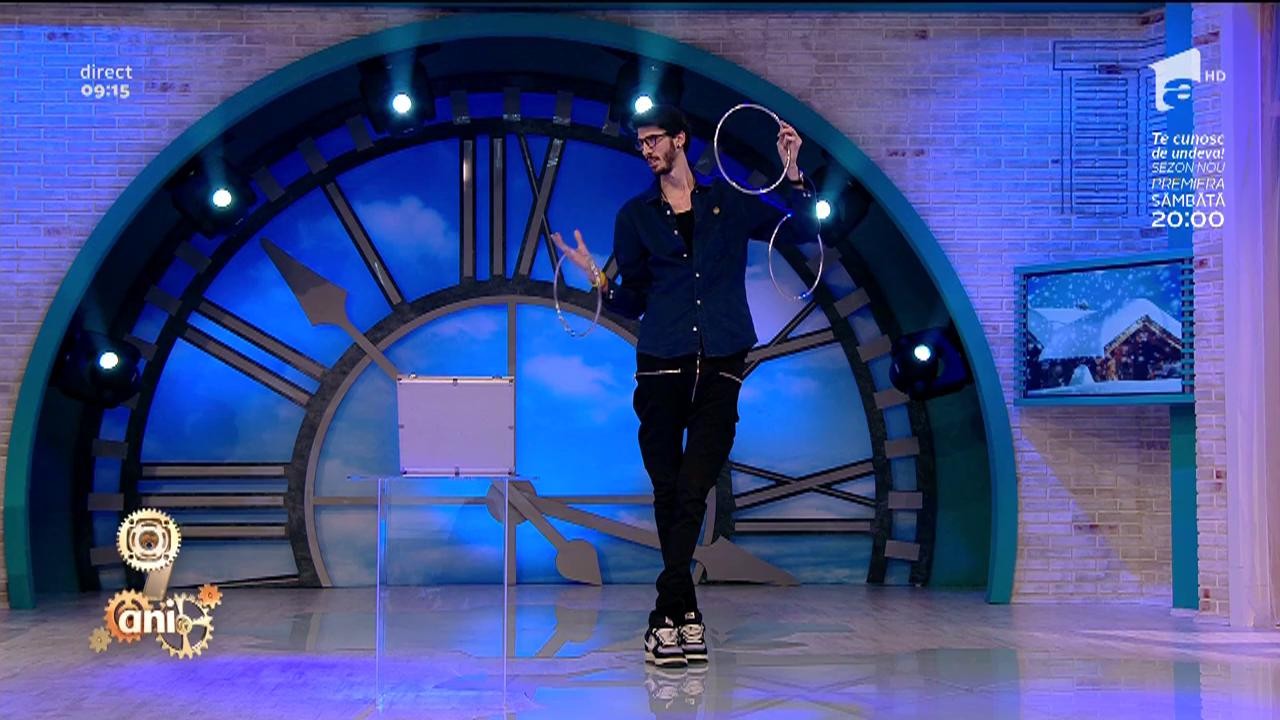 Magicianul Antonio - varianta modernă a trucului cu inele chinezeşti