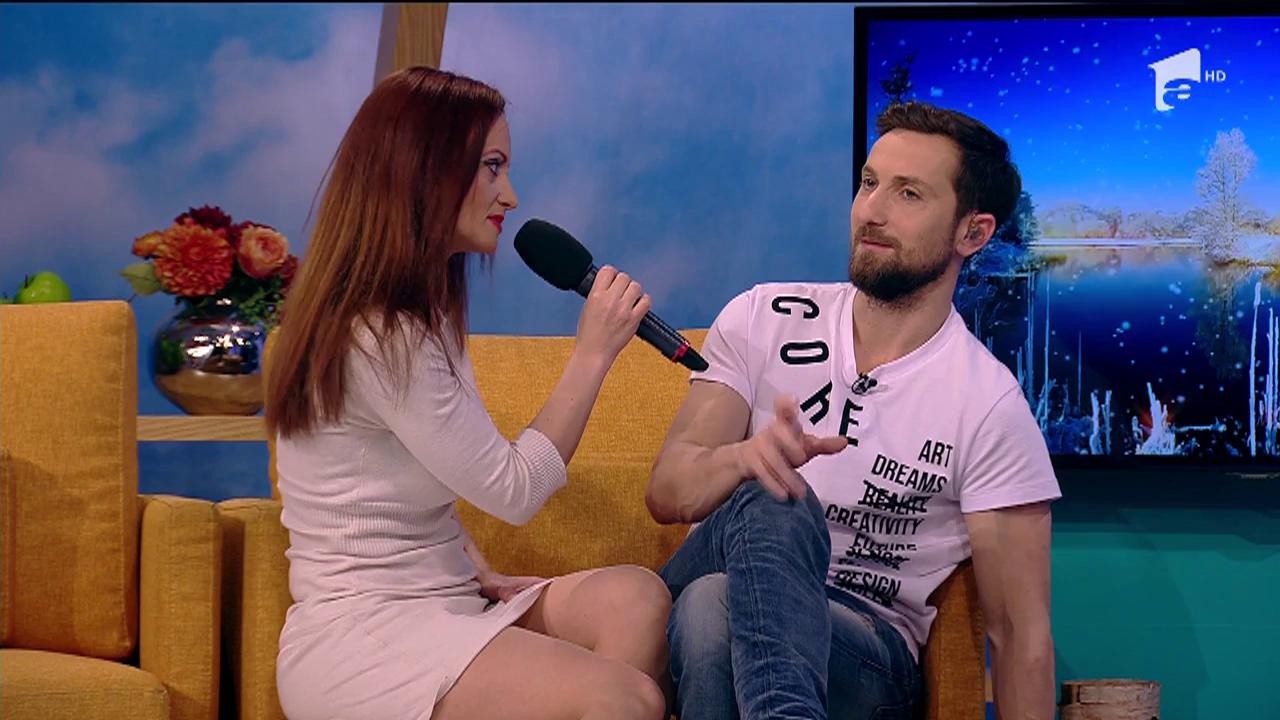 Dani Oțil și Florenţa, flirt &icirc;n direct: Mi se răciseră picioare, tare eram fericită să &icirc;l privesc