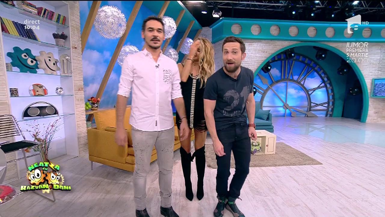 De Dragobete! Dani Oțil și Flavia Mihăşan, flirt &icirc;n direct