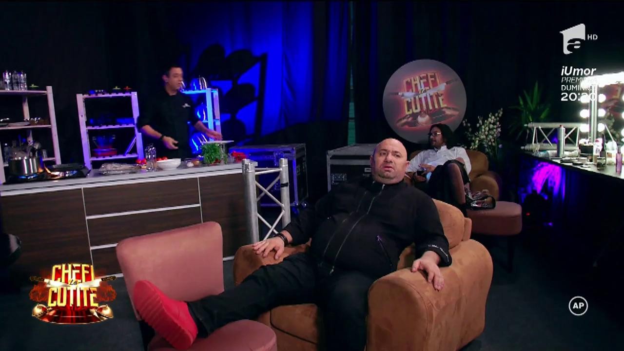 Chef Bontea gătește pentru colegii săi "E prima dată &icirc;n viața lui c&acirc;nd ne face și nouă de m&acirc;ncare "