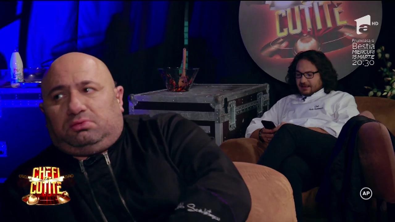Replici acide &icirc;ntre chef Florin Dumitrescu și chef Cătălin Scărlătescu