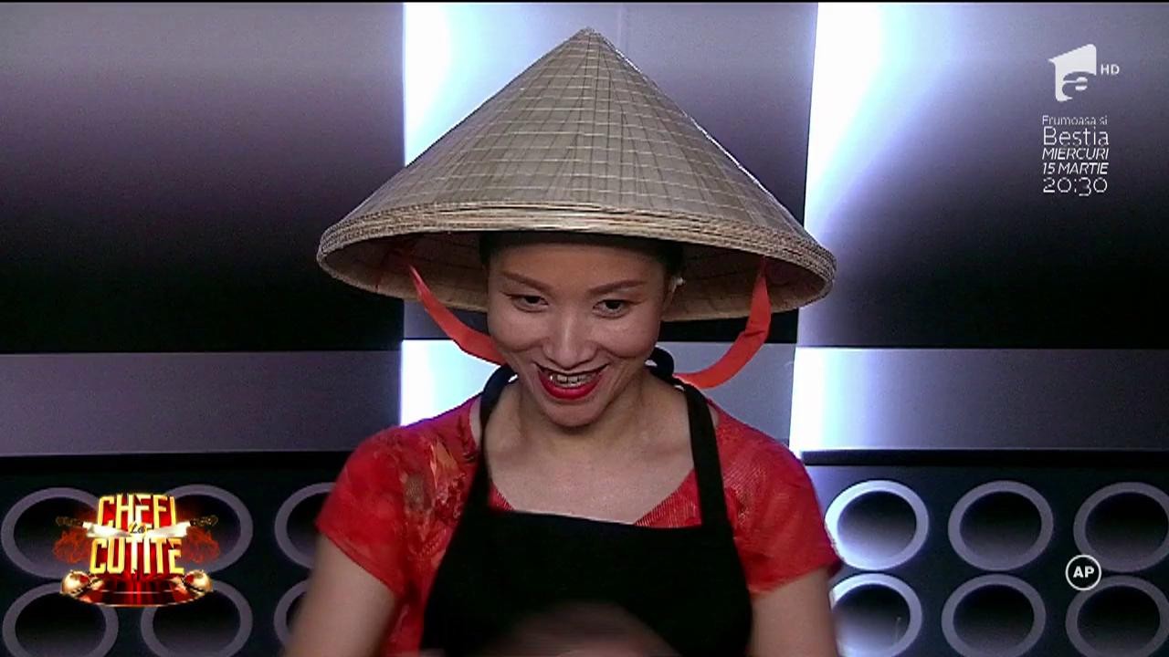 Gata cu perucile, chefii și-au luat pălării noi! &rdquo;- Băi Scărlătescule, ce față ai!&rdquo; &rdquo;Ting Ting Bing Bing&rdquo;, o vietmaneză haioasă, i-a pus pe chefi să-i pronunțe numele