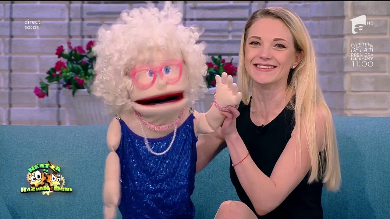 Crina Zvobodă și bunicuța Julieta, puse pe șoții &icirc;n platoul de la Neatza