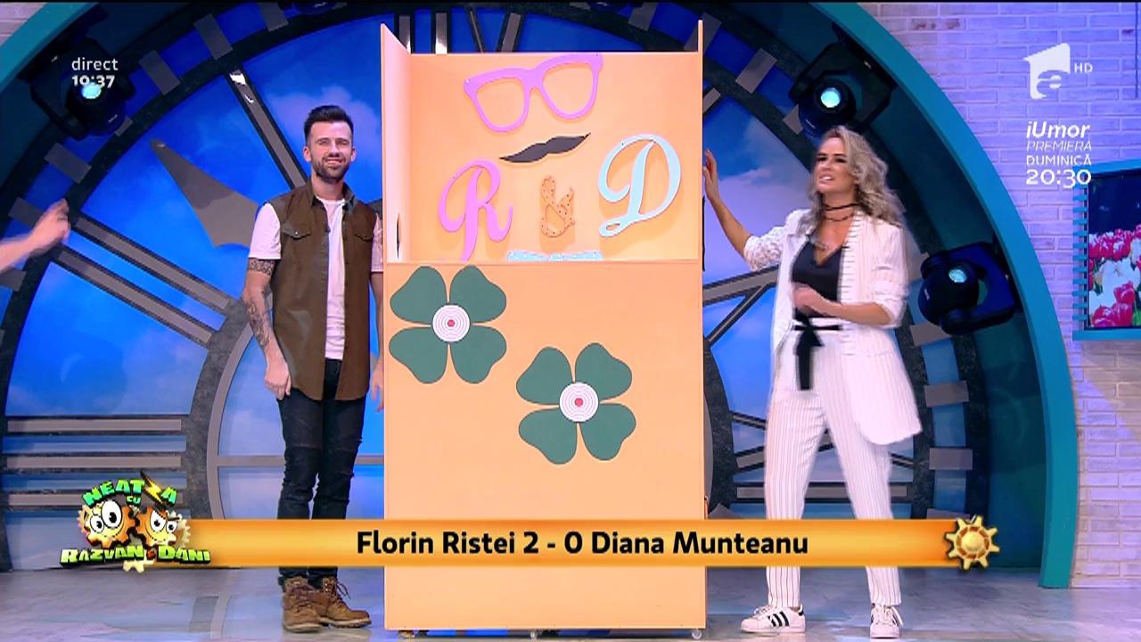 Provocarea &rdquo;Cutia cu maimuțe&rdquo;. Florin Ristei vs. Diana Munteanu