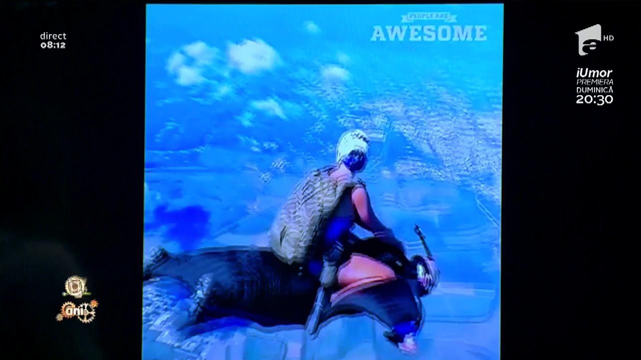 Smiley News: Ultimul tip de sport extrem, rodeo aerian!