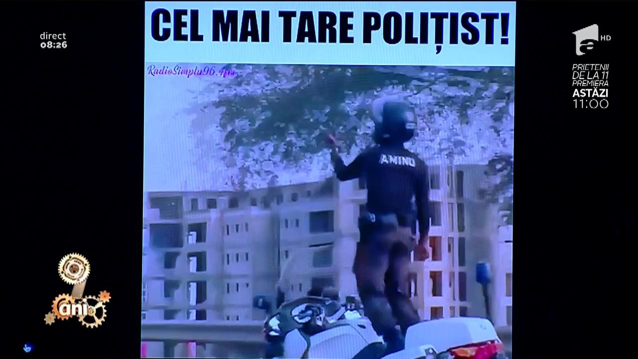 Smiley News: Ce club, ce discotecă? Direct în timpul programului! Un poliţist din Nigeria dansează pe o motocicletă în mers!