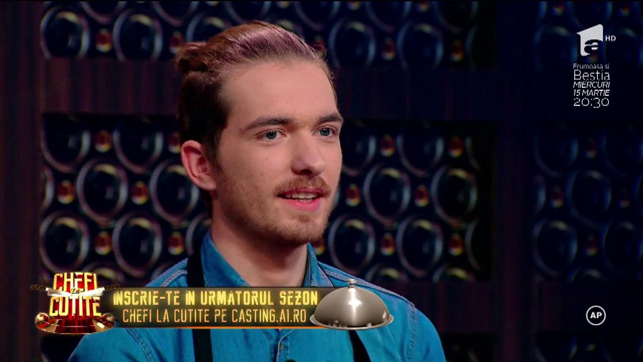 Cătălin Cojocaru, student, &icirc;și dorește să lucreze cu cei trei jurați "Dacă aș trece mai departe ar fi un vis &icirc;mplinit"