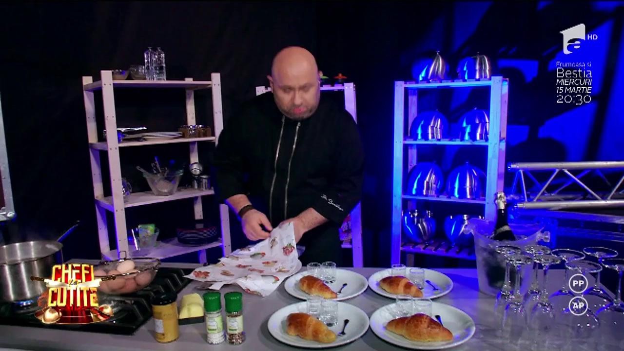 &Icirc;n urma unui pariu pierdut, Cătălin Scărlătescu le gătește colegilor micul dejun