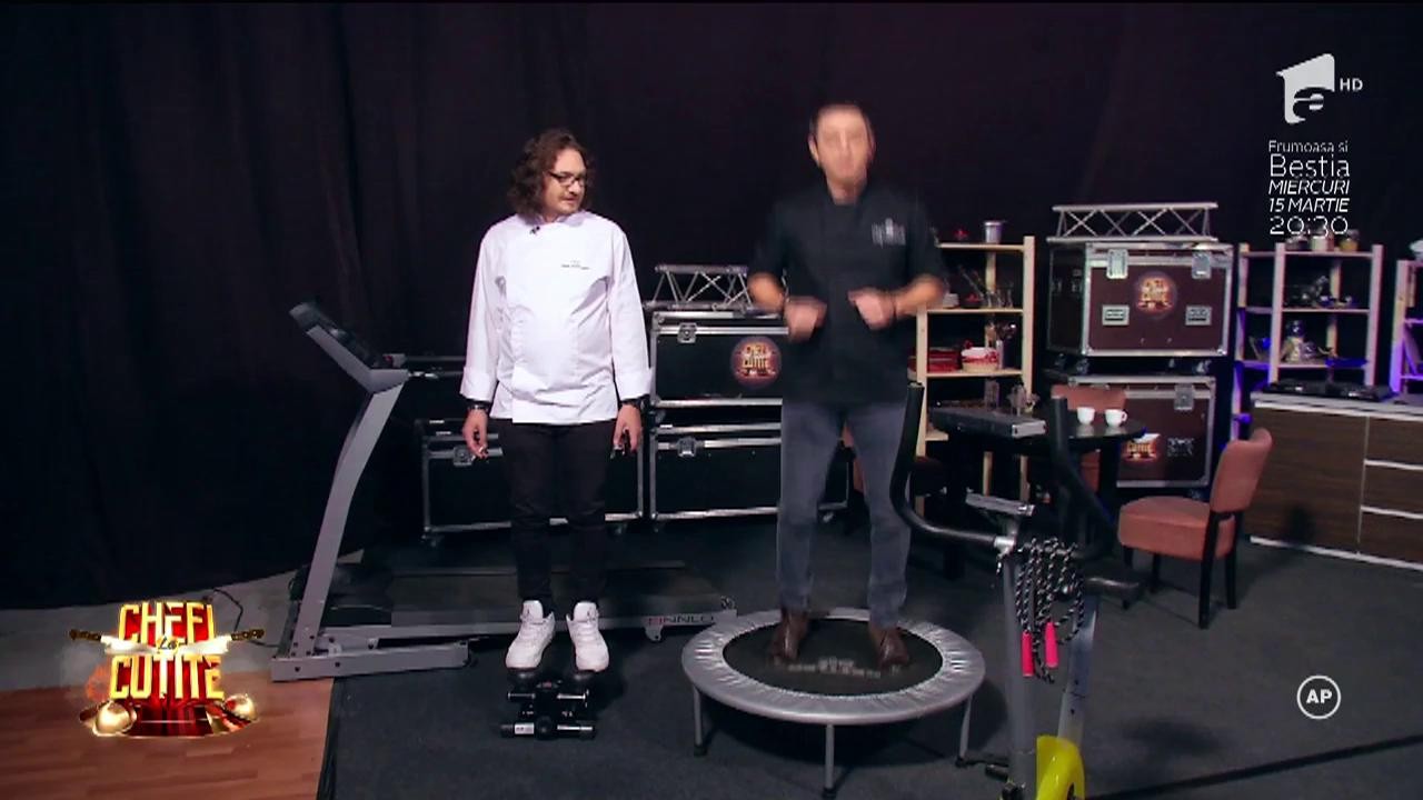 Scărlătescu a comis-o rău de tot! Speriați de c&acirc;t arată c&acirc;ntarul, chefii s-au apucat de sport! Doar că lucrurile au luat-o razna!