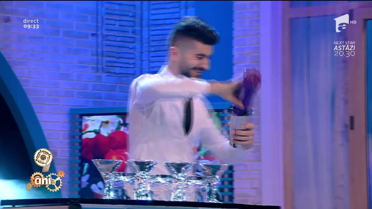 Eduard Mocondureanu & Andrei Bertalan, un număr excepţional de Flair Bartending la Neatza