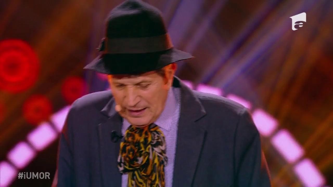 Ioan Stan, singurul om cu simțul umorului din satul său, Mărăcineni, ridică scena iUmor &icirc;n picioare