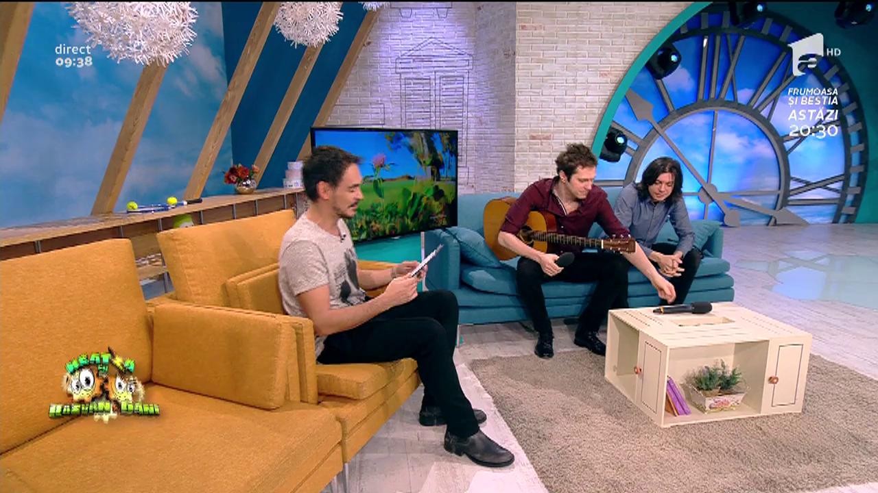 Se c&acirc;ntă LIVE, la Neatza! Byron - "&Icirc;ncet, &icirc;ncet"