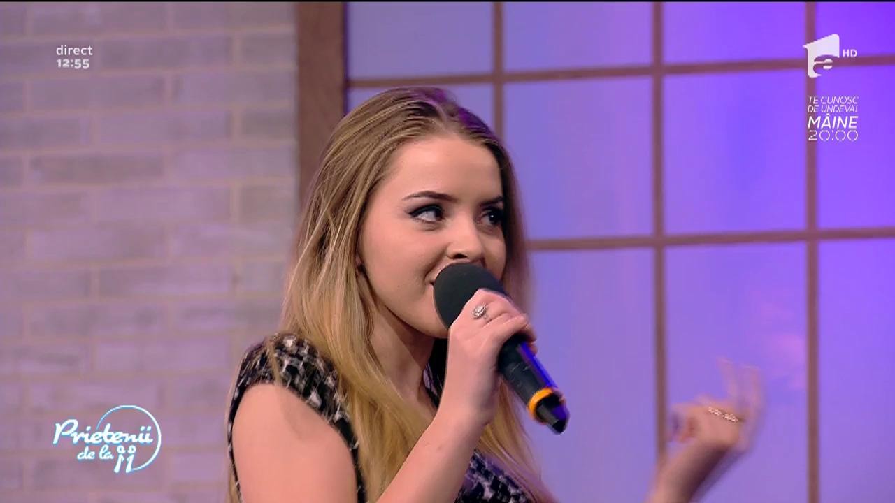 Piesă Rom&acirc;niei la Eurovision, c&acirc;ntată la "Prietenii de la 11"! Ilinca & Alex Florea - "Yodel it!"