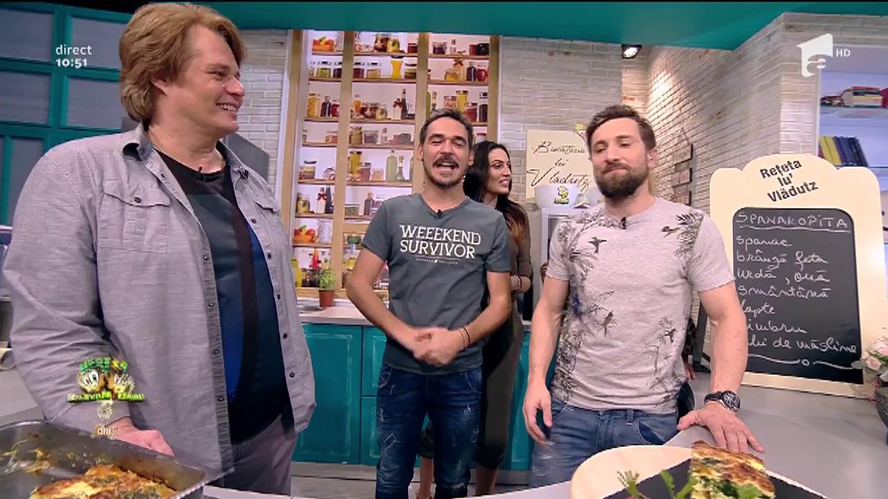 A sărit ca fript! Flavia l-a ciupit pe la spate pe Dani Oțil!