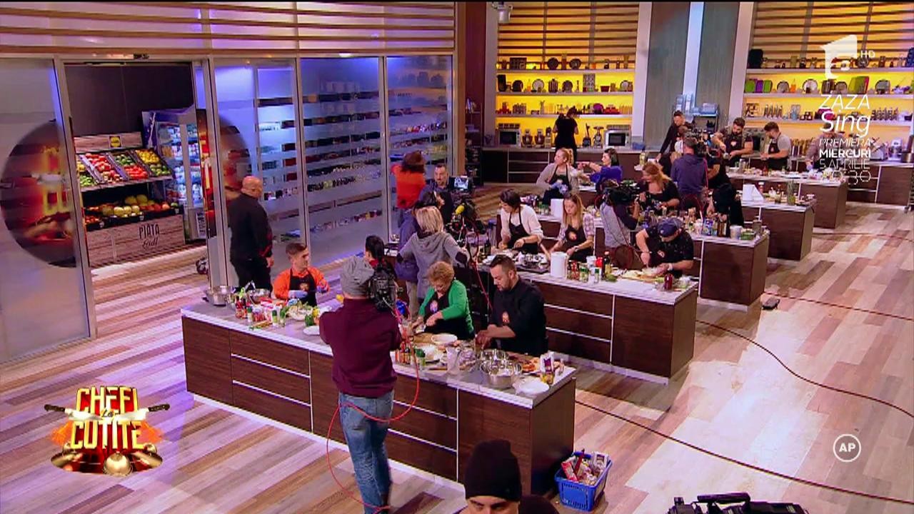 Au &bdquo;&icirc;nghețat&rdquo; cu toți! Cei trei chefi și concurenții acceptă să facă un Mannequin Challenge de zile mari!