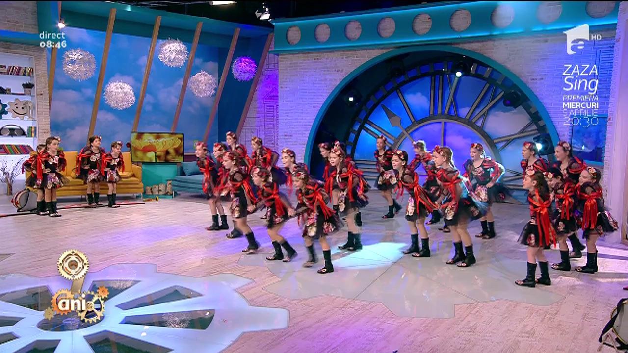 Invazia prichindeilor! Copiii de la Bucharest Sport Club dansează la Neatza